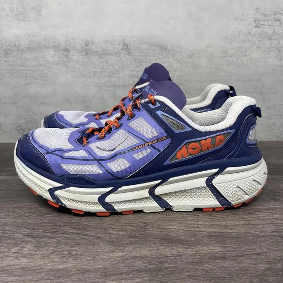 HOKA Challenger ATR Shoes Womens 7 Trail Running Purple Sneakers One One - Picture 1 of 13